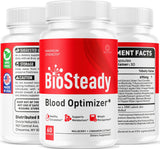 Biosteady - Cápsulas de fórmula avanzada Biosteady (paquete de 2),...