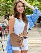 Bolso cruzado espacioso de nylon, bolsa de cintura, bolsos, billeteras, carteras de moda, bolso de hombro para mujer