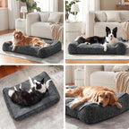 JOEJOY XL - Cama ortopédica para perros grandes, cama de espuma extra