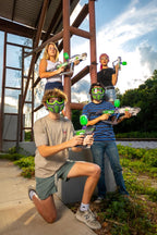 Gel Blaster Surge XL 2 con Built-en Starfire Glow Activator – Upgraded GelBlaster Toy con 150+ Foot Range – Water Bead Ammo – Semi & Full Auto Modes – Glows en Dark – 180-250 FPS – Ages 14+