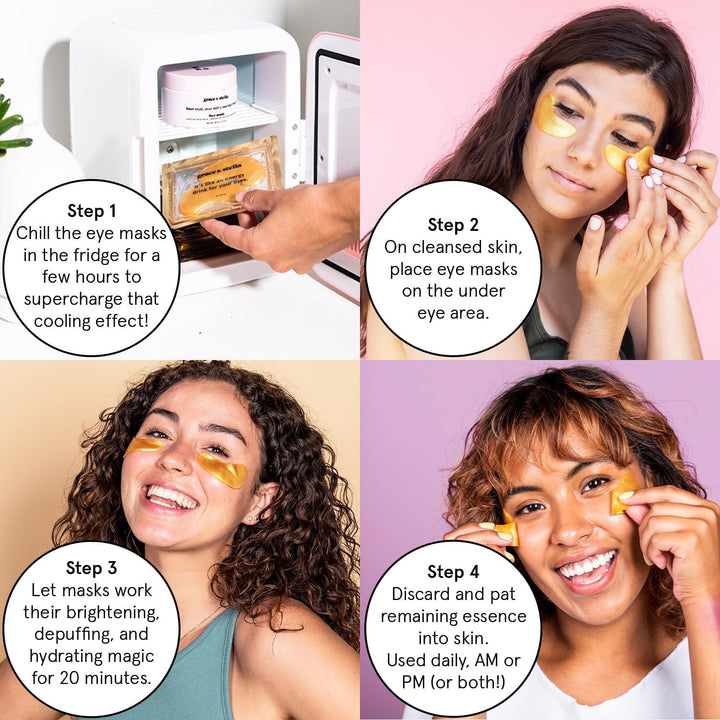 grace &amp; stella - Mascarilla para debajo de los ojos galardonada...