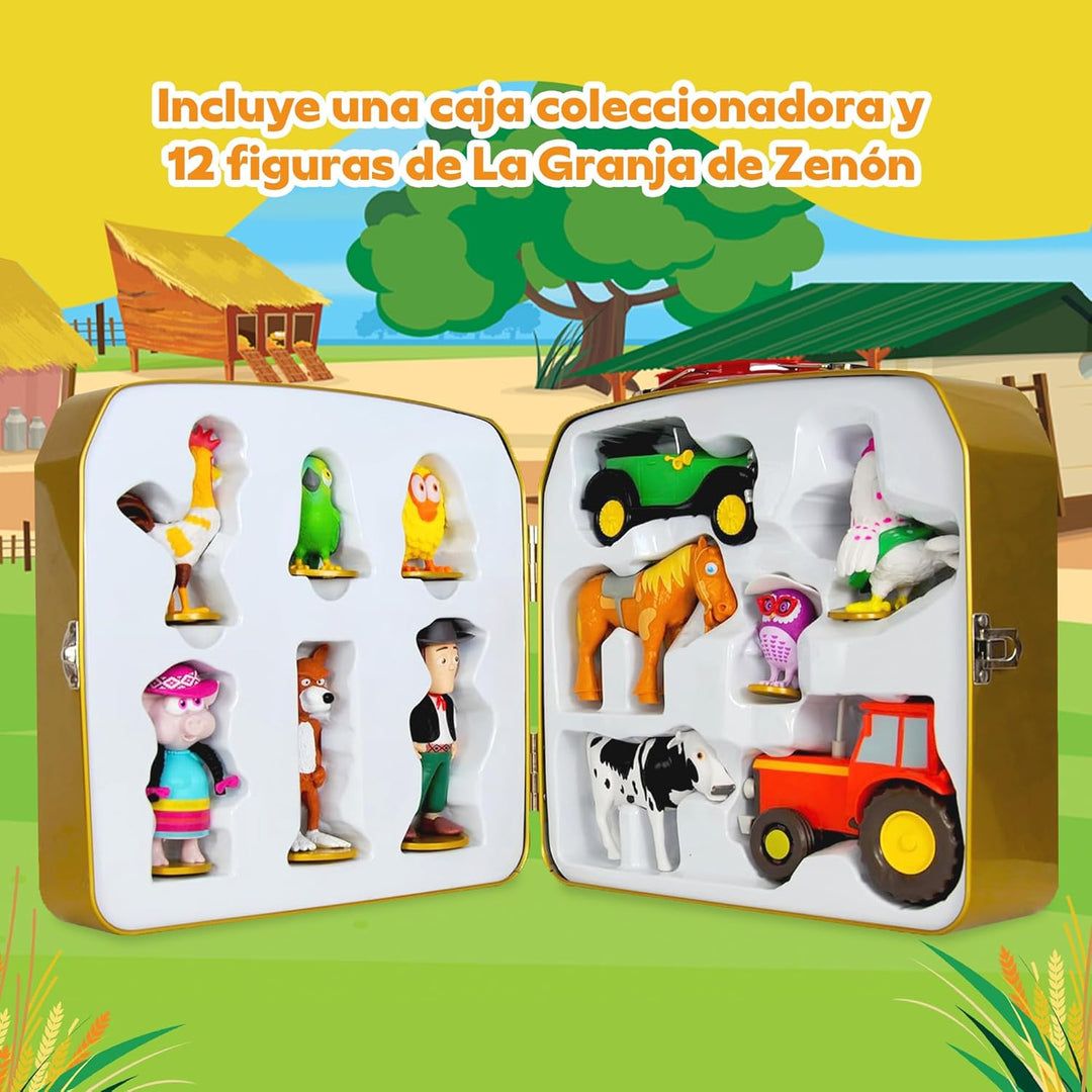 LUPPA La Granja de Zenon, Set de Figuritas de Acción y Aventura par...