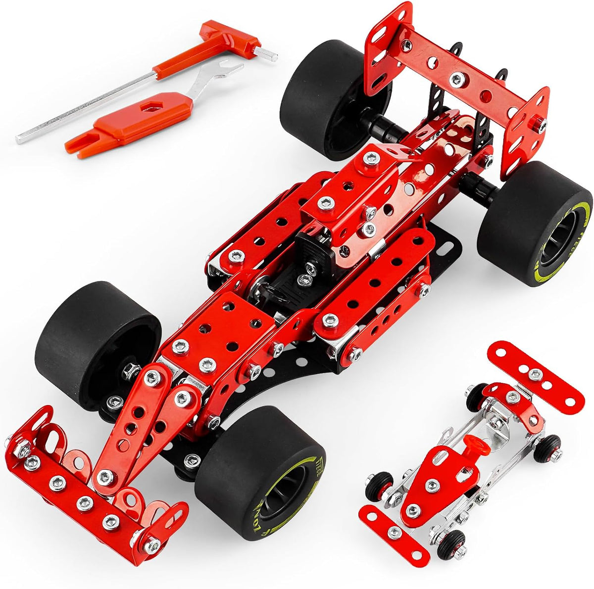 PANPAPA Kits de construcción de automóviles para niños de