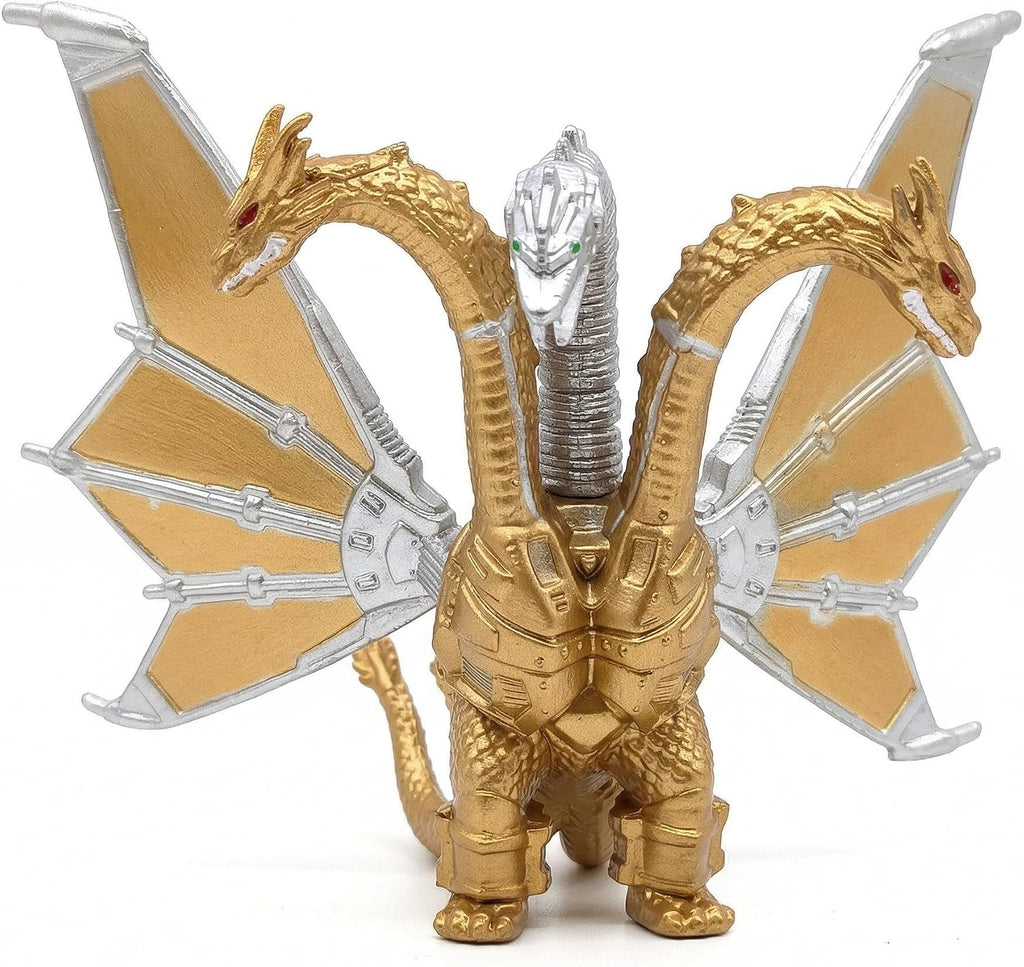 JAYKENIXO Juego de 10 figuras de acción de monstruo – Dragón, Cicatriz, Kong y Kaiju con articulaciones móviles, figuras de batalla coleccionables para niños, recuerdos de fiesta y regalos