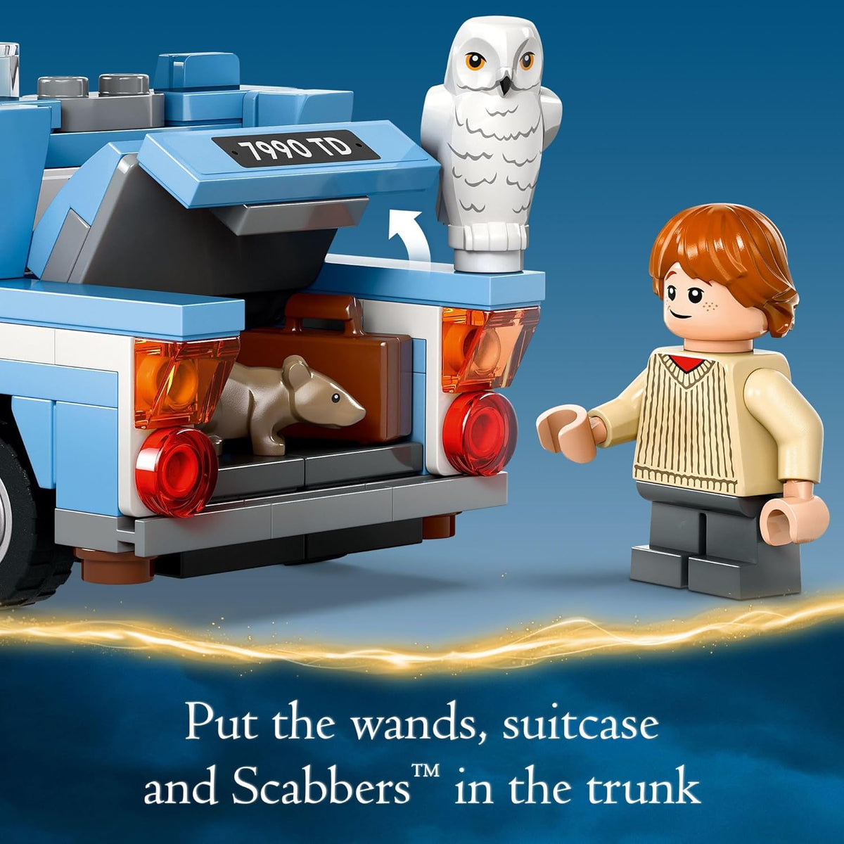 LEGO Harry Potter Flying Ford Anglia juguete para