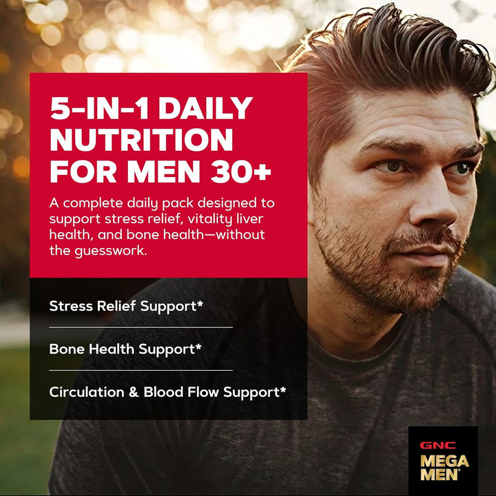 GNC Programa Vitapak para hombres 30+ | Multivitaminas y minerales...