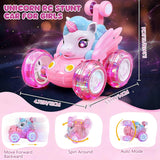 Logth Juguetes de Unicornio Coche RC para Niñas 4-6 Rosa Lindo Vehí...