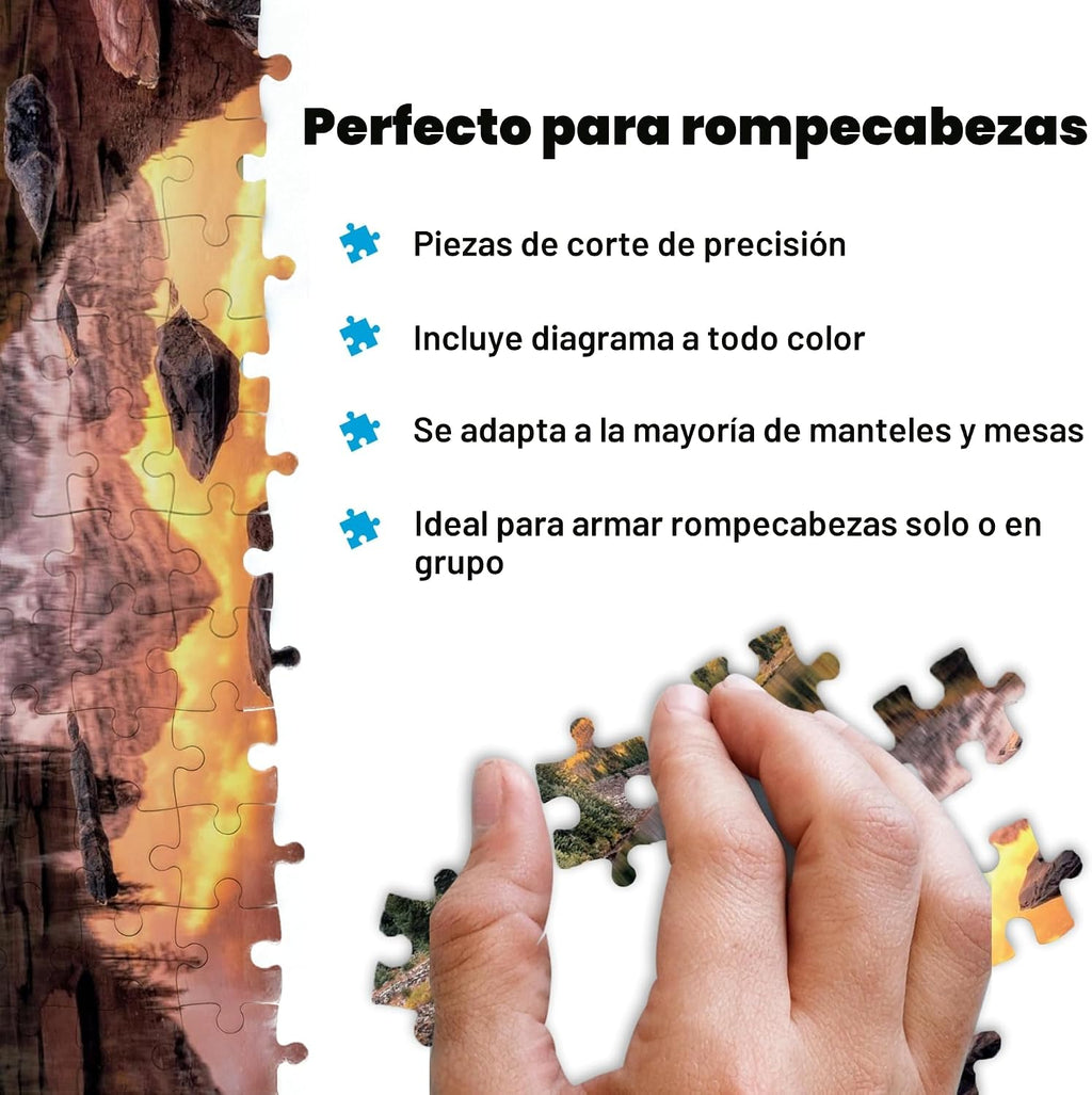 Buffalo Games Rompecabezas Joshua Snow Lake, rompecabezas de 2000 piezas