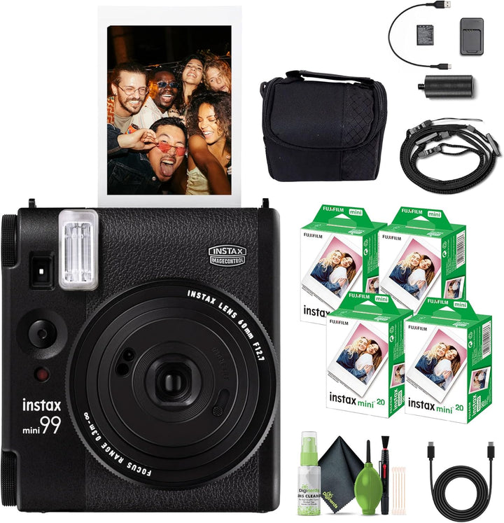 Fujifilm Paquete de cámara de película instantánea Instax Mini 99 c...