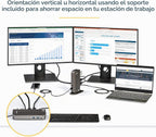StarTech Hybrid USB-A y USB-C Dual 4K Dock, DP, HDMI, 6 puertos USB 5Gbps