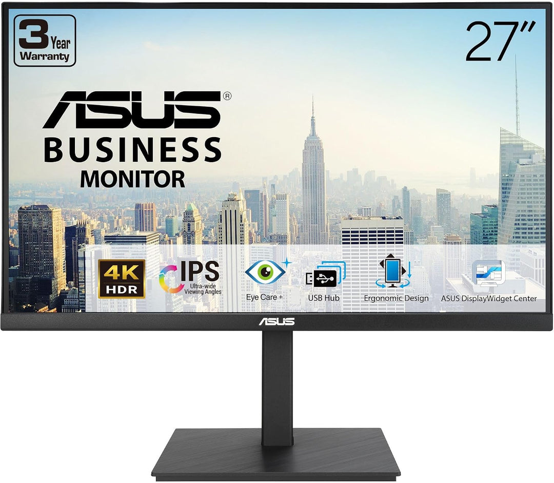 ASUS Monitor de negocios 4K de 27" (VA27UQSB) - UHD (3840 x 216...