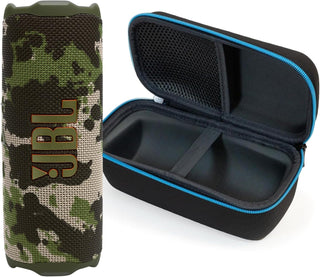 JBL Flip 7 (Squad) + Paquete con funda protectora divvi! de carcasa...