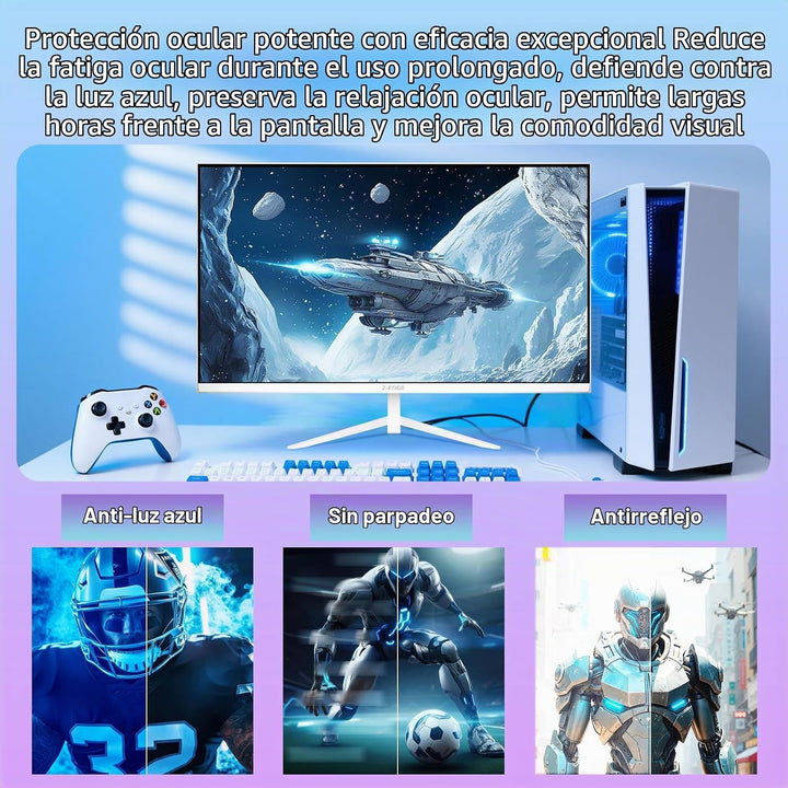 Z-Edge Monitor de juegos de 24 pulgadas 240Hz 165Hz, FHD 1080p, MPR...