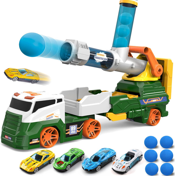 Dwi Dowellin Juguetes de camión para niños, juguetes de coche grand...