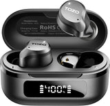 TOZO NC9 Auriculares inalámbricos híbridos con cancelación activa d...