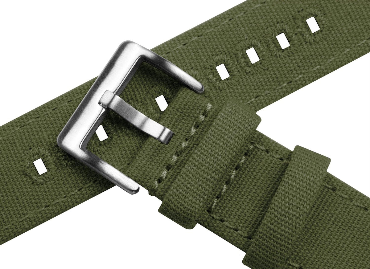 BARTON Correas de reloj con sistema de liberación rápida de Canvas