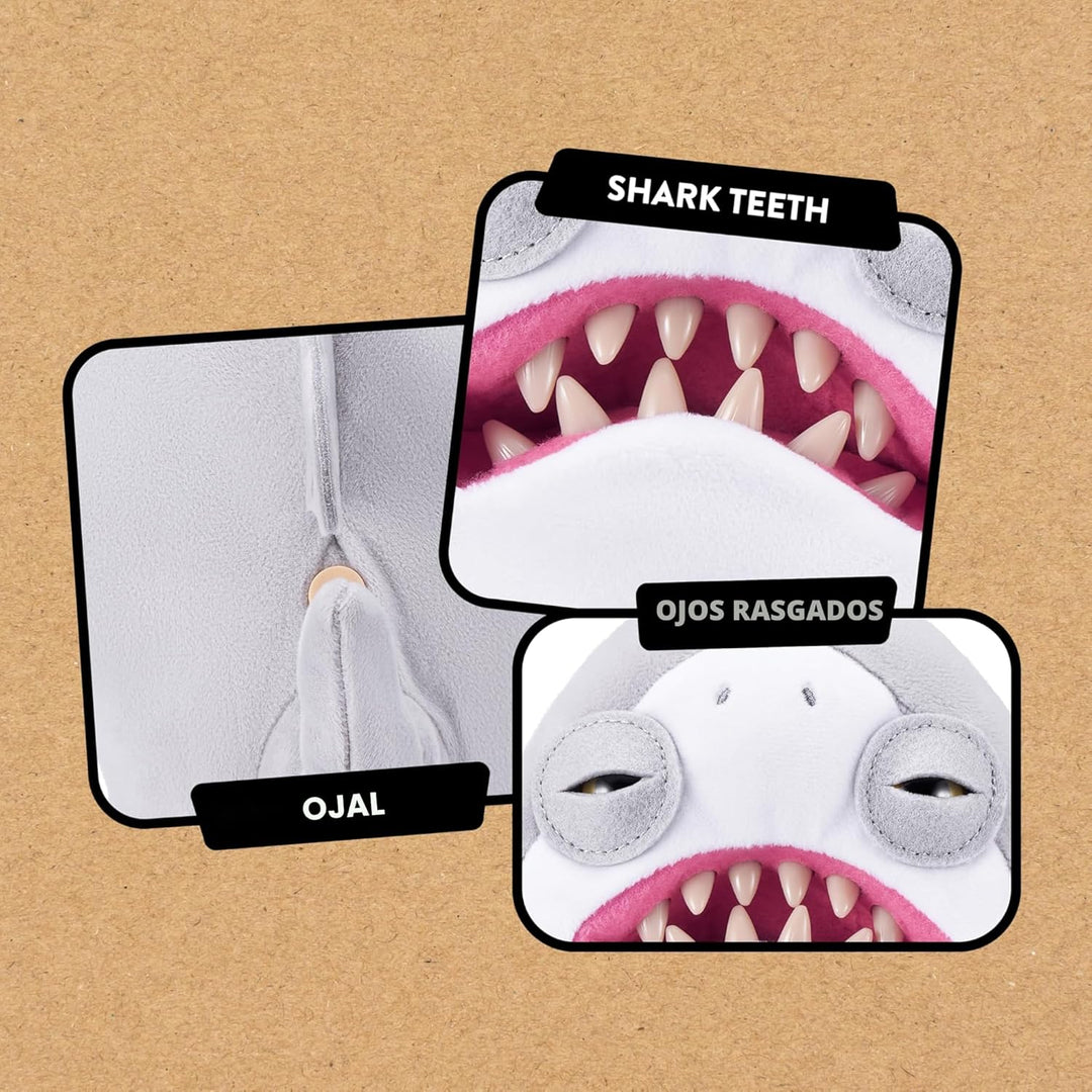 Fuggler ZURU - Peluche con licencia de 9 pulgadas de Jaws, divertid...
