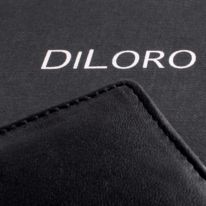 DiLoro Carteras de cuero para hombres y mujeres, pequeño portatarje...