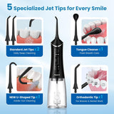 Maynovia Irrigador dental inalámbrico para dientes, irrigador oral...