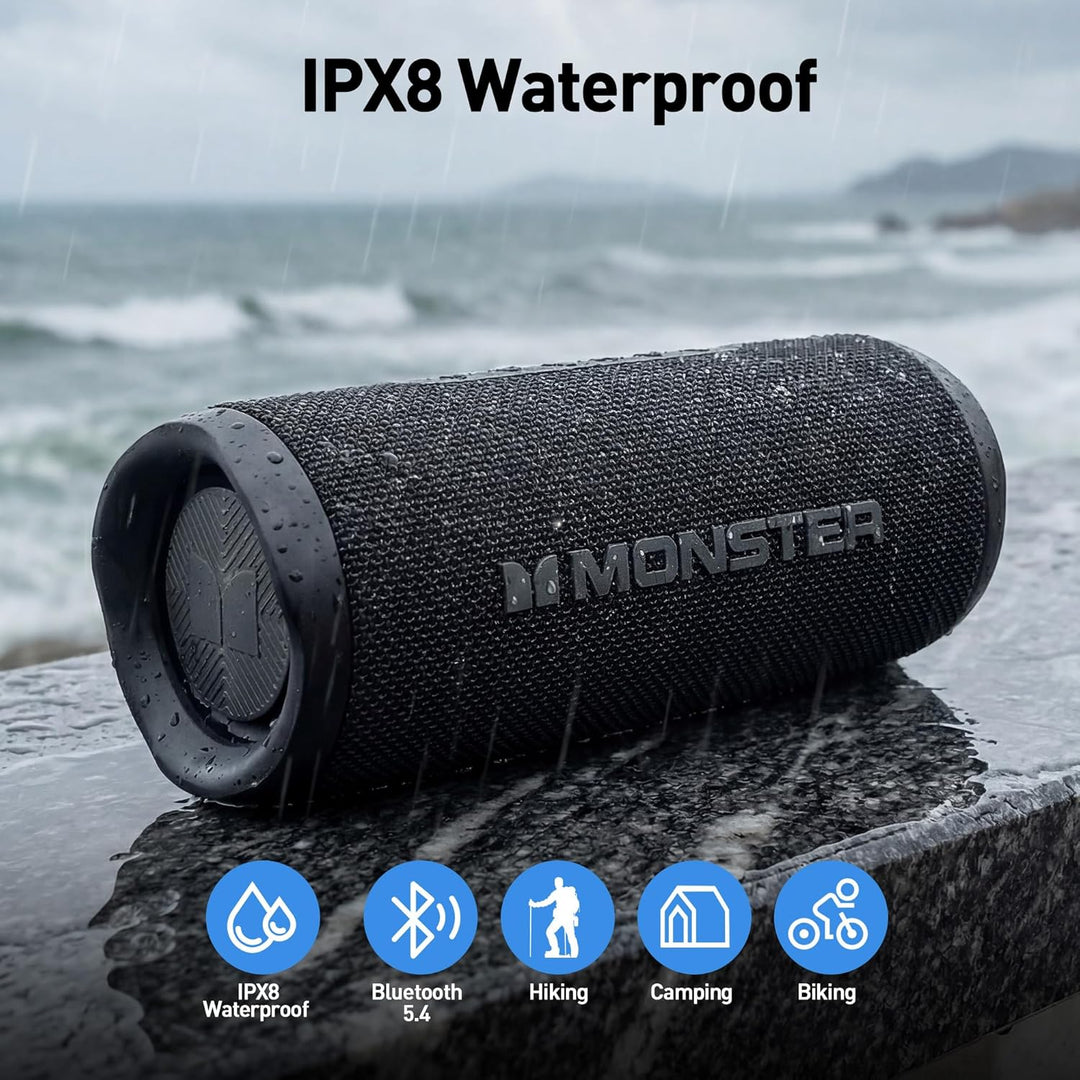 Monster Altavoz Bluetooth, altavoces Bluetooth portátiles inalámbri...