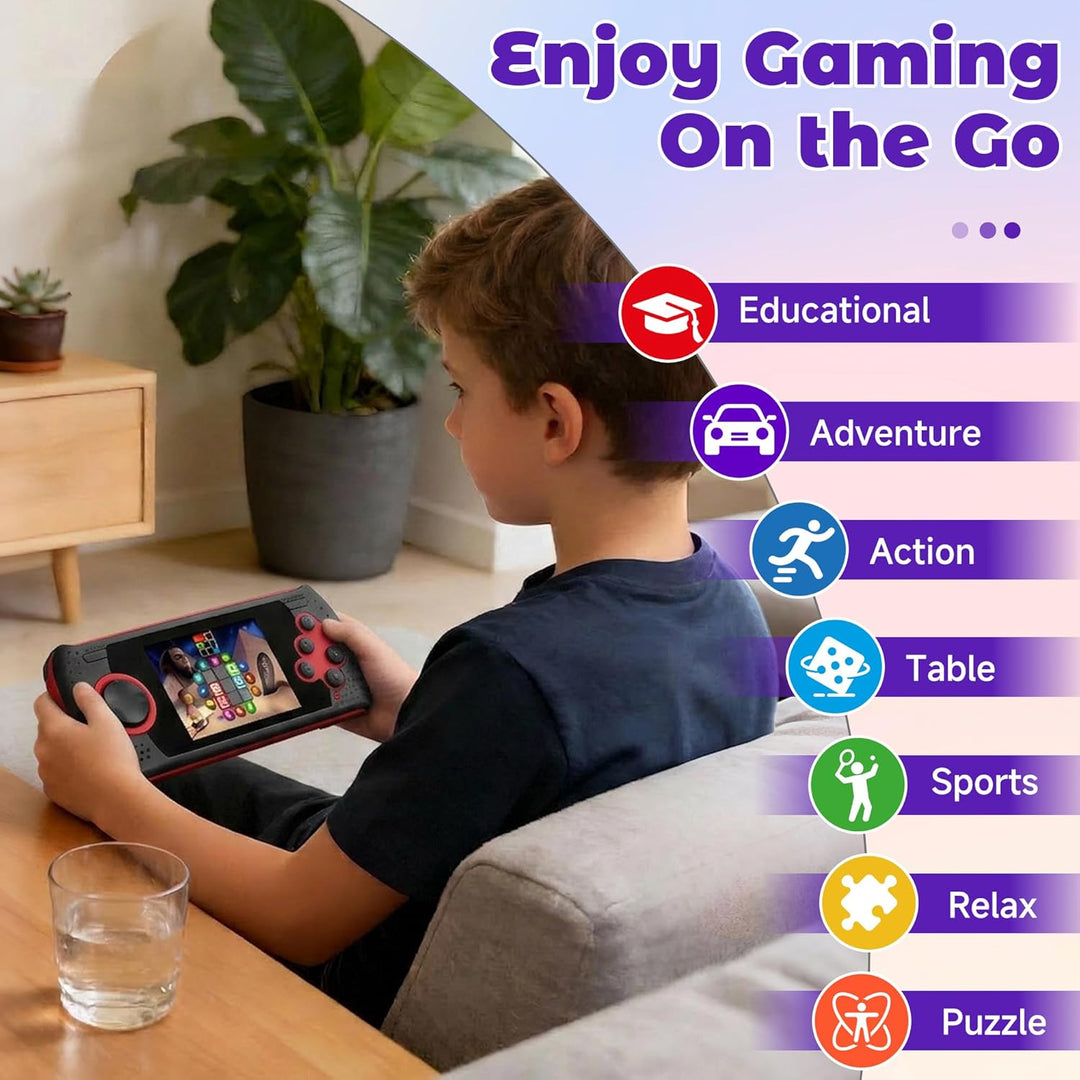 Juego de 16 bits de mano para niños, 230 juegos de video retro clás...