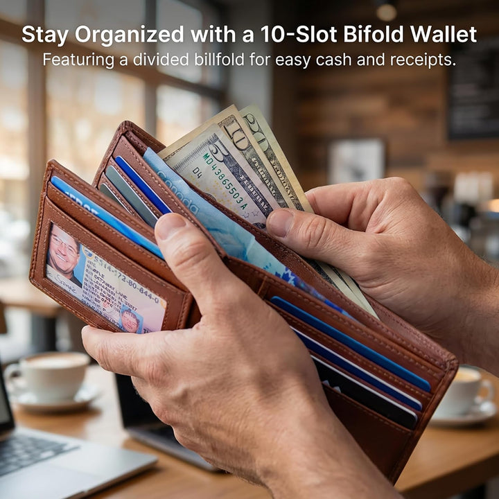 ID Stronghold Cartera plegable de capacidad extra para hombres - Ca...