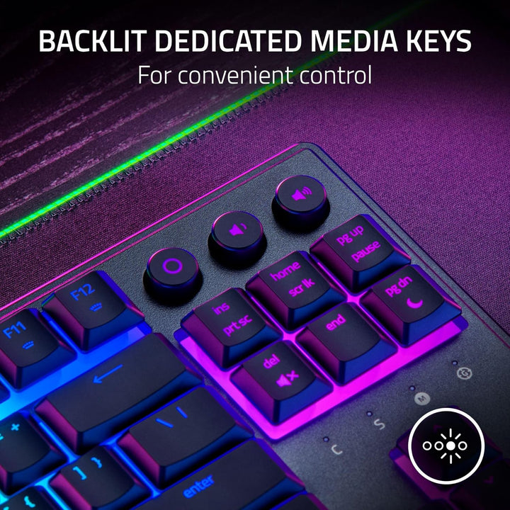 Teclado para juegos Razer Ornata V3 TKL: Teclas de perfil bajo - In...