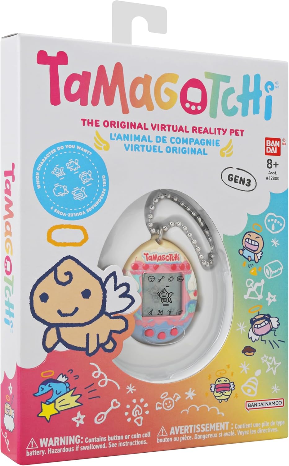 Tamagotchi Original - Pastel de ángel