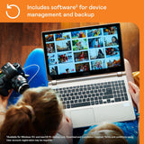 WD Disco duro portátil My Passport de 6 TB, funciona con USB-C y US...