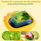 Microscopio portátil Ashfly 1000X para niños, microscopio de bolsillo para fotos y videos, microscopio de bolsillo, pantalla digital de 2 pulgadas 2026 para niños y niñas de 3 a 12 años