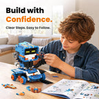 Sillbird Kit de robot de construcción con control remoto, regalos STEM para