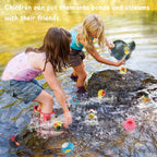 XY-WQ Paquete de 150 patos de goma para patitos Jeeps, surtido de juguetes