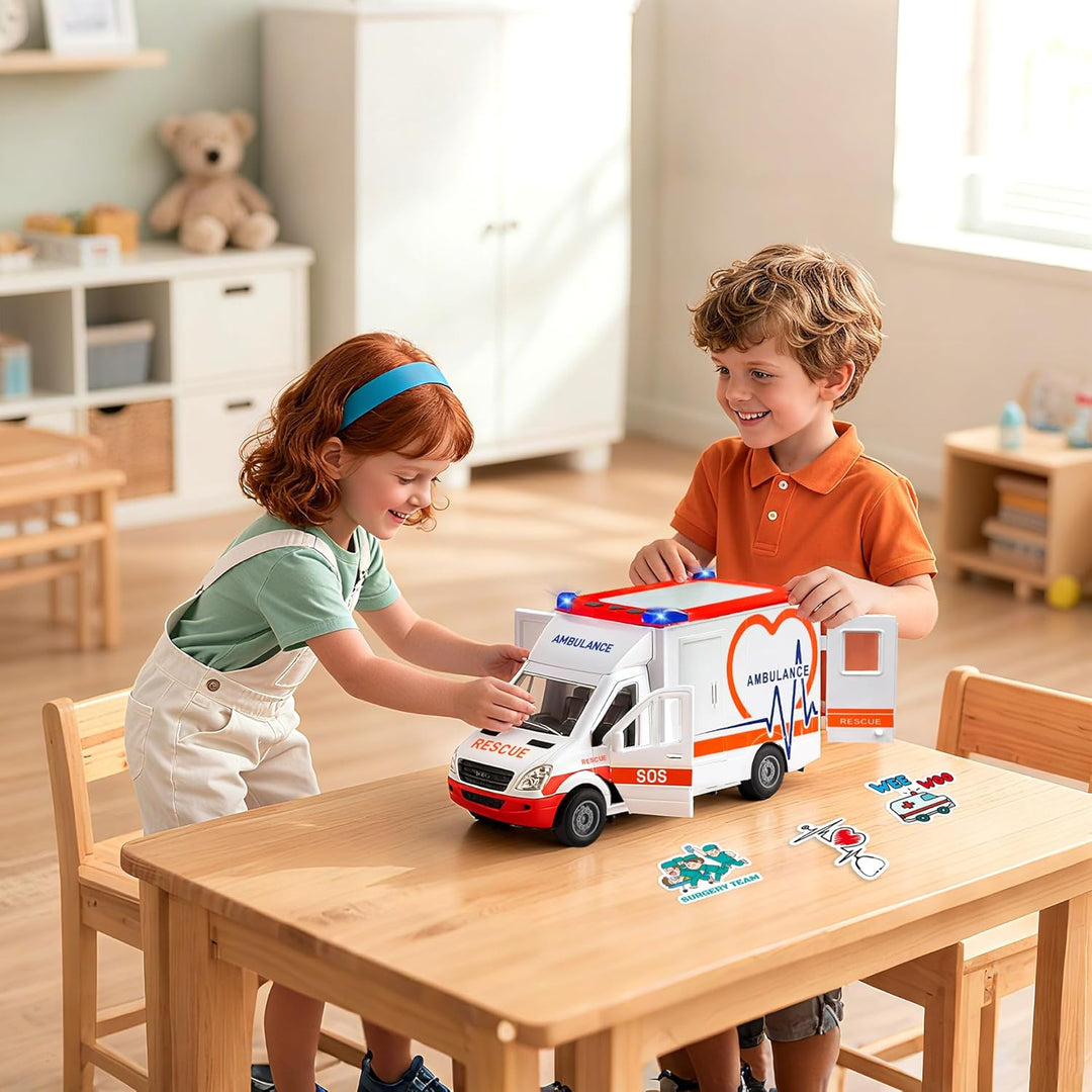 Juego de juguete de ambulancia para niños - Juego completo