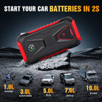 Arrancador de coche, paquete de refuerzo de batería de 12 V