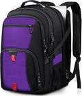 ANTERK Mochila extra grande, mochila de viaje para laptop, Púrpura, 17 pulgadas