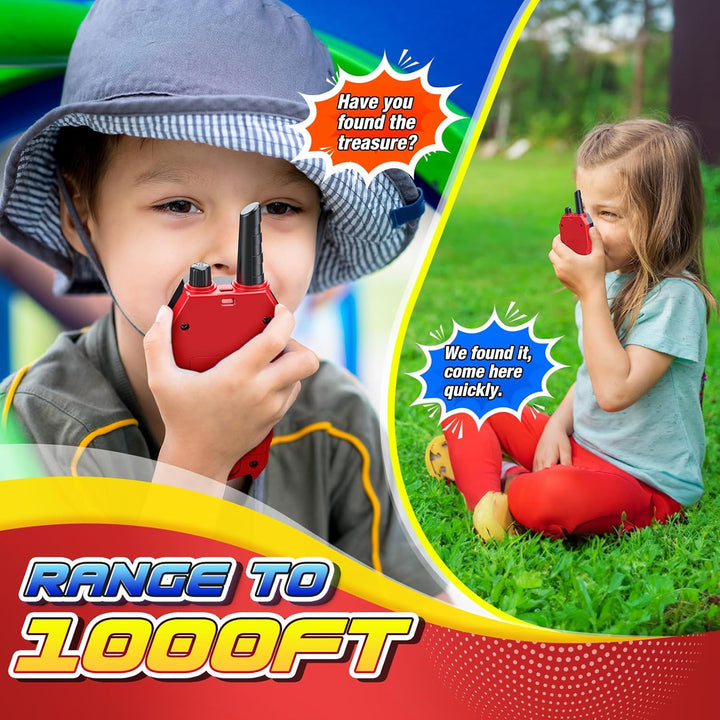 Walkie Talkies para niños para niños: juguetes y regalos para niños...