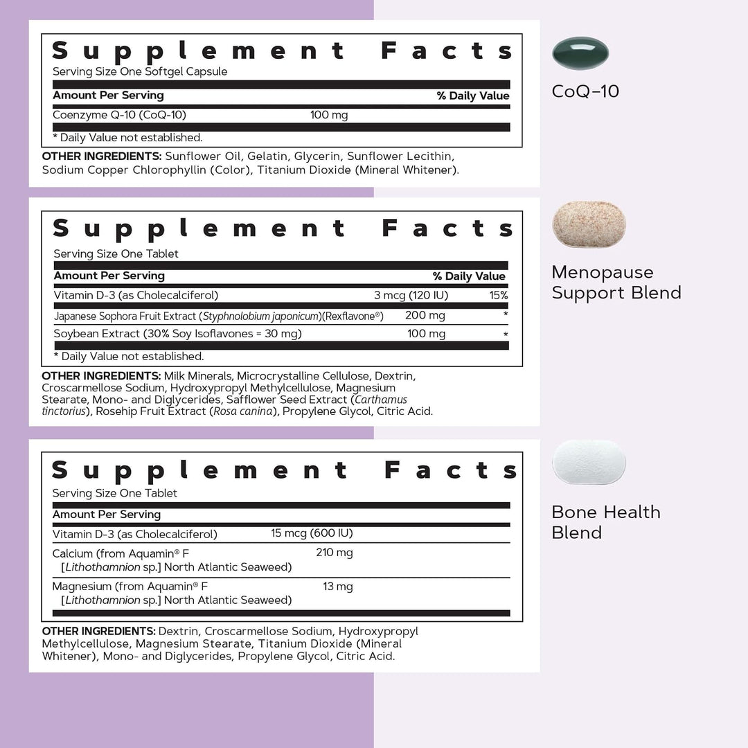 GNC Vitapak 50+ para mujeres, paquete multivitamínico 5 en 1, hormo...
