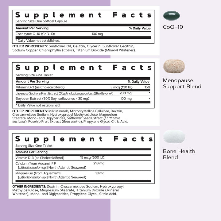 GNC Vitapak 50+ para mujeres, paquete multivitamínico 5 en 1, hormo...