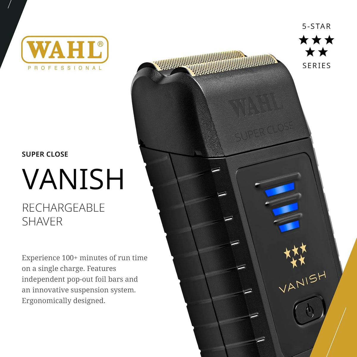 Wahl Professional Afeitadora 5 Star Vanish inalámbrica