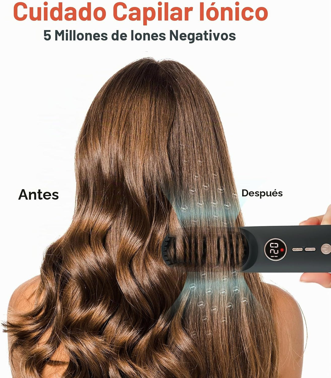 TANSHINE Go Brush Pro 2026 Cepillo alisador de cabello inalámbrico,...