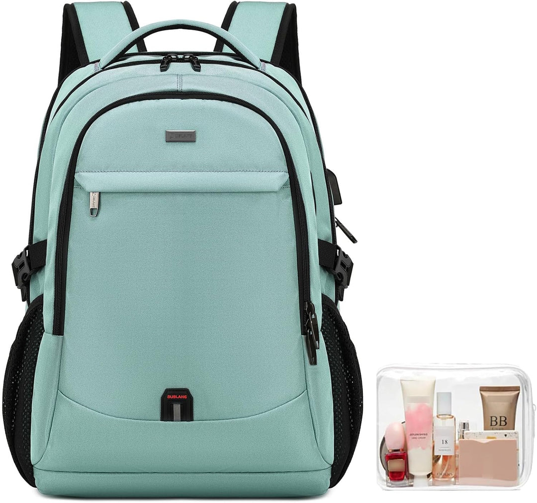 DUSLANG Mochila para laptop de 17 pulgadas para viajes, resistente...
