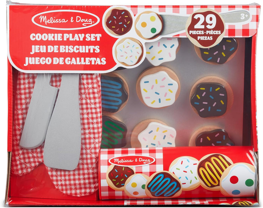 Melissa Doug set para cortar y hornear galletas Anaranjado
