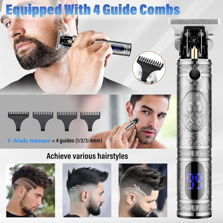 Saoilli - Kit profesional de recortadores de pelo y cortapelos para...