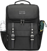 Mochila vintage de viaje para laptop con puerto de carga USB para m...