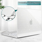 MEEgoodo Funda con purpurina para MacBook Neo de 13 pulgadas versió...