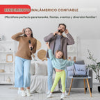 Sistema de micrófono inalámbrico digital Pyle con Bluetooth