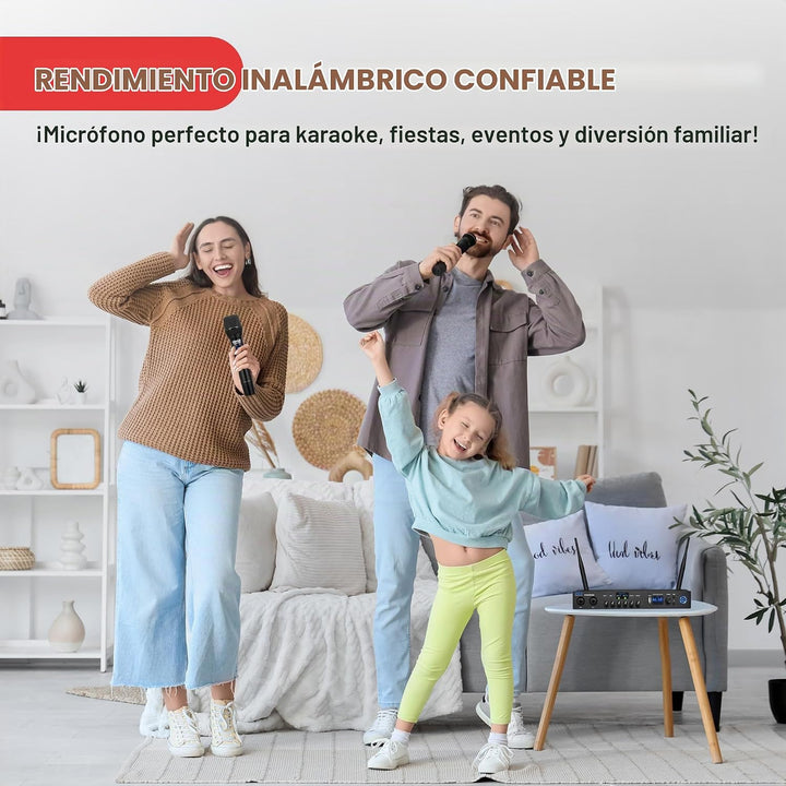 Sistema de micrófono inalámbrico digital Pyle con Bluetooth - Inclu...