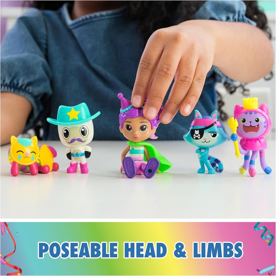 Gabby's Dollhouse, figuras temáticas de celebración con Gabby G...