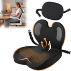 Almohadilla ergonómica para asiento y soporte lumbar para oficina