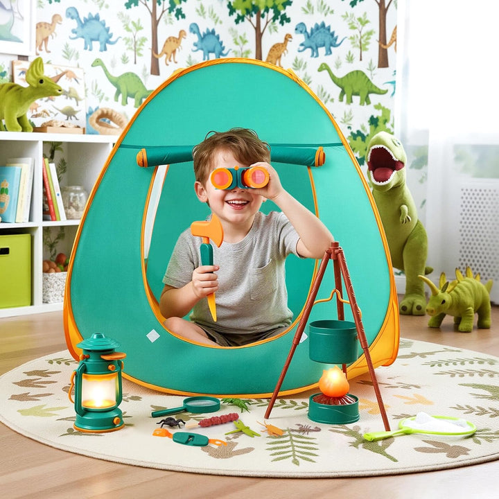 Meland Juego de Campamento para Niños con Tienda - Juguetes